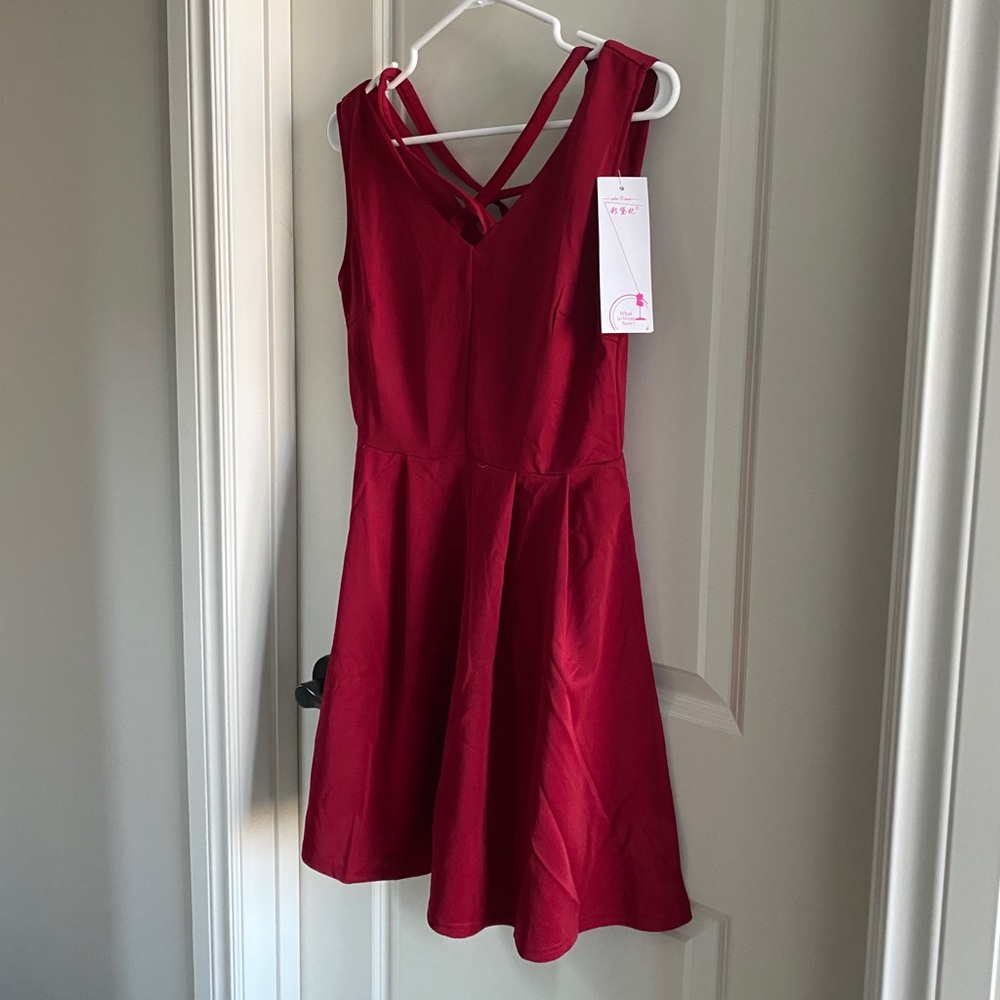 Red dress from Korea